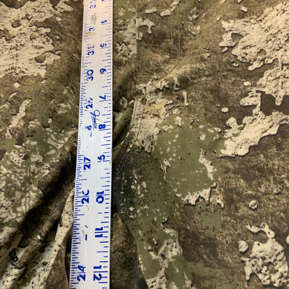 RedHead Silent-Hide Cargo Pants Youth 2XL Green Strata Camo Excellent Stretch